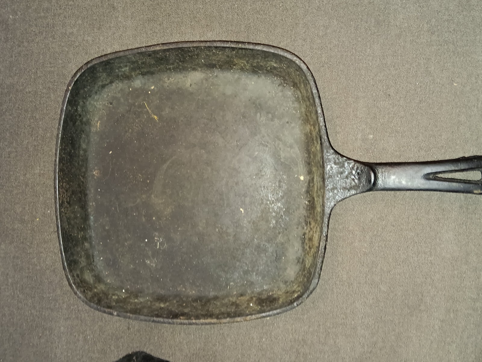 Vintage Cast Iron Griddle eBay
