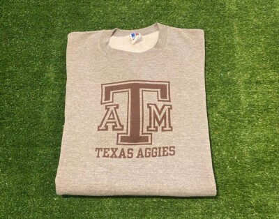 Vintage Texas A&M Aggies sweatshirt mens extra large crew neck gray unisex 90s R