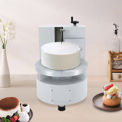 4-12inch Cake Cream Coating Machine Cake Decoration Cream Spreading 110V