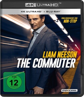 THE/4K ULTRA HD COMMUTER - NEESON,LIAM/FARMIGA,VERA  2 ULTRA HD BLU-RAY NEU