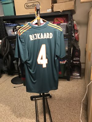 Rijkaard Adidas XL Ajax Amsterdam 2019-2020 Away Kit Shirt Jersey