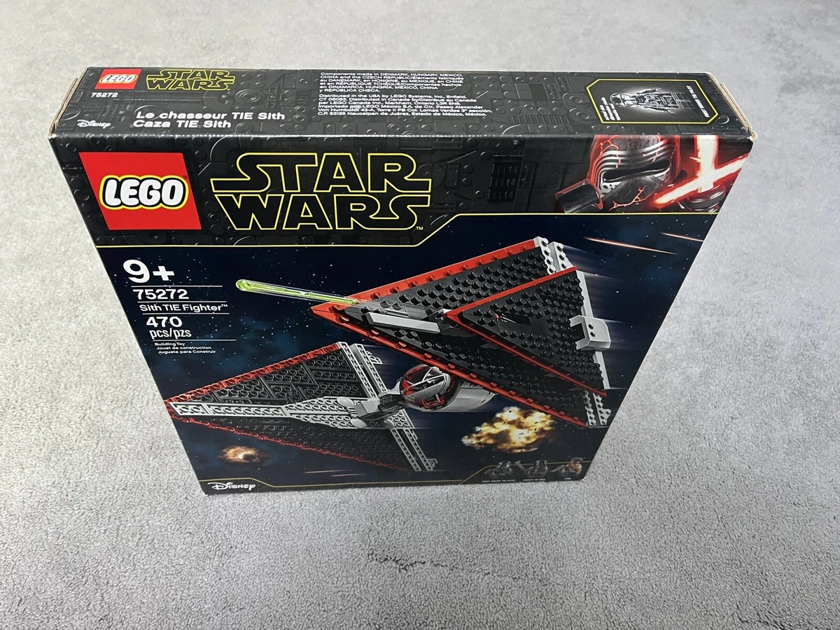 LEGO Star Wars Sith TIE Fighter 75272 New Sealed