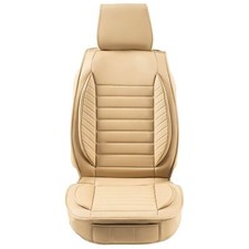 Seat Covers, Universal Car Seat Covers Front Seats, 2pcs Faux Leather Seat Cove