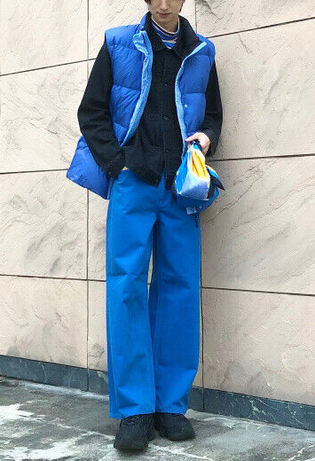MARNI Uniqlo Down Oversized Vest Blue MSRP $149.90 XS S M L NWT | eBay