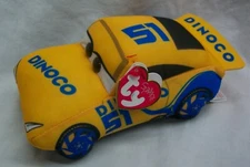 TY Walt Disney Cars 3 YELLOW CRUZ RAMIREZ CAR 7" Plush STUFFED TOY 2017 NEW