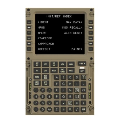 Original CS 777X CDU Control Display Unit Flight Simulator for Cockpit Simulator