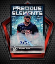 Miguel Bleis *20/50* Auto 2023 Bowman Platinum ‘Precious Elements’ Red Sox MLB