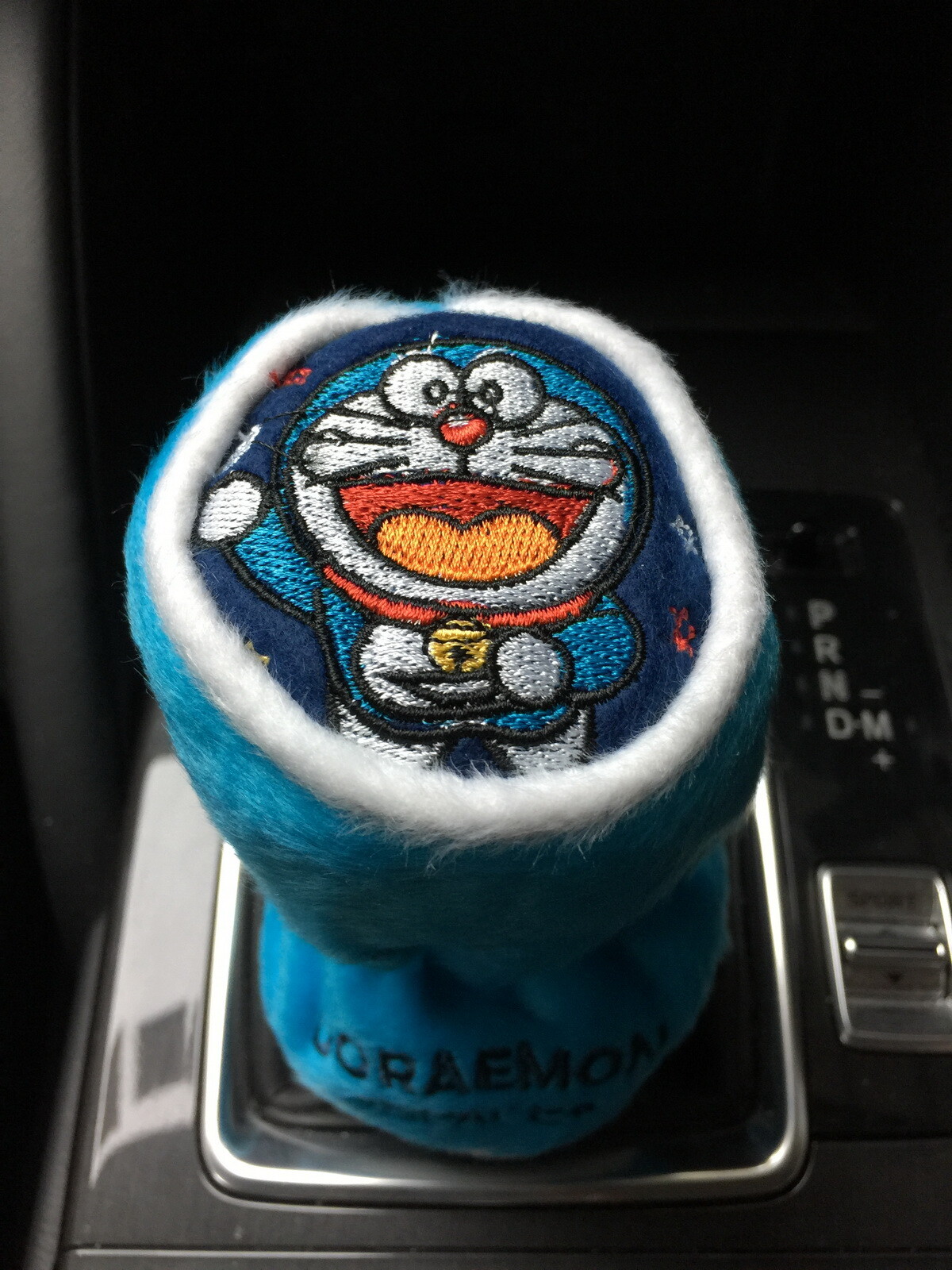 Doraemon Car Accessory Manual or RoundHead Shift Knob Gear Stick Cover