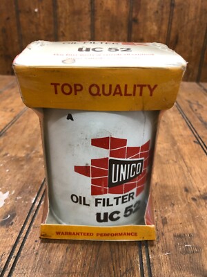 New Sealed Vintage UNICO VC52 Oil Filter