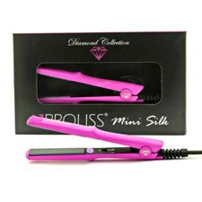 Proliss Diamond Tourmaline 0.5" Plates Travel Mini Flat Iron Hair Straightener