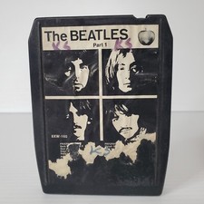 The Beatles Part 1 Vintage Self Titled 8 Track Tape Untested