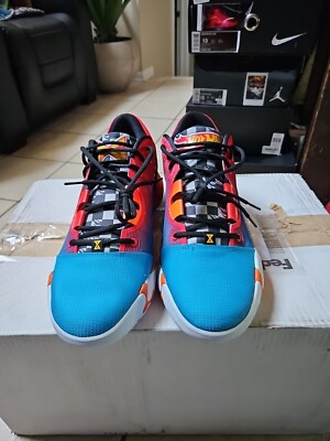 Size 13- Nike PG 6 x Hot Wheels Blue/Orange/Red 2022 | eBay