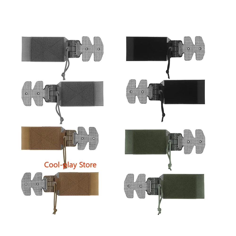 2Pcs Tactical Side Panel Cummerbund Quick Release Buckle Kit for