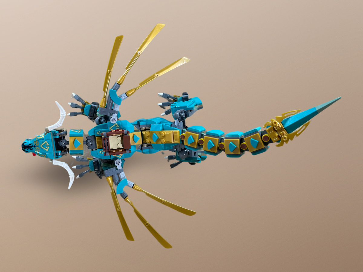 LEGO NINJAGO 71746 Built Jungle Dragon Only & No Mini Figure | eBay