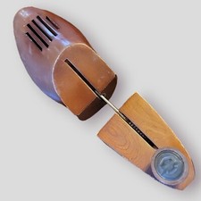 Vintage Florsheim Wooden Shoe Tree Mold Stretcher Form Insert Left Foot