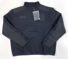 NWOT 2X-LARGE FLYING CROSS F1 740 JUSTICE 1/4 ZIP SWEATER LAPD NAVY 2XL REG