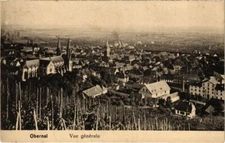 Old postcard Obernal - general view (105025)