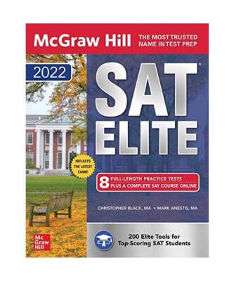 McGraw-Hill Education SAT Elite 2022, Christopher Black, Mark Anestis