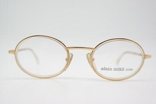 Occhiali vintage Alain Mikli 2671 oro trasparente ovale montatura occhiale