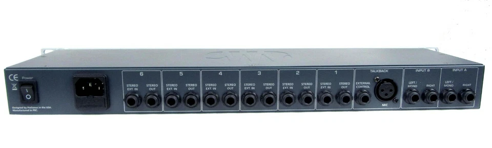 PreSonus HP60 6 Channel Headphone Mixer - New Old Stock, Free Shipping - Image 2 of 4