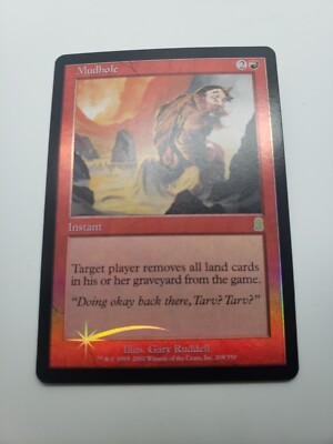 Mudhole Foil x1 - Odyssey - MTG - Near Mint | eBay