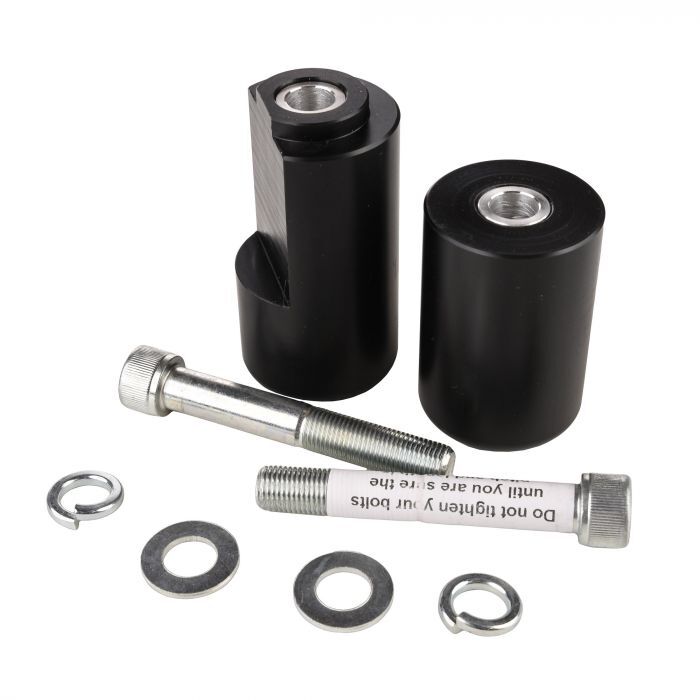 BIKETEK BLACK STP CRASH PROTECTOR FOR YAMAHA R1 15-20, R1 M 15-20