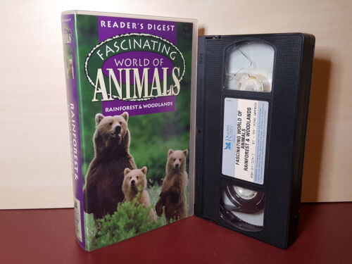Fascinating World of Animals Rainforest & Woodlands PAL VHS Video Tape  - (H91) | eBay