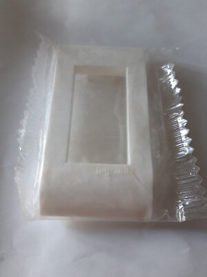 Lot Plaque Double Horizontale Mosaic 45 Legrand Blanche + Support - Neuf De Stock