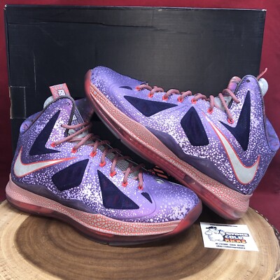Nike Lebron 10 X Area 72 All Star Extraterrestrial 583108-500 Size