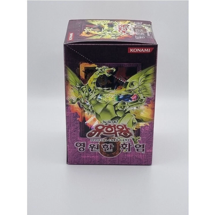 YUGIOH Card Booster "Flaming Eternity" Korean Version 1 BOX (FET-KR) - Image 2 of 4
