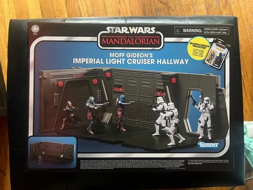 STAR WARS THE VINTAGE COLLECTION MANDALORIAN MOFF GIDEON CRUISER HALLWAY PLAYSET