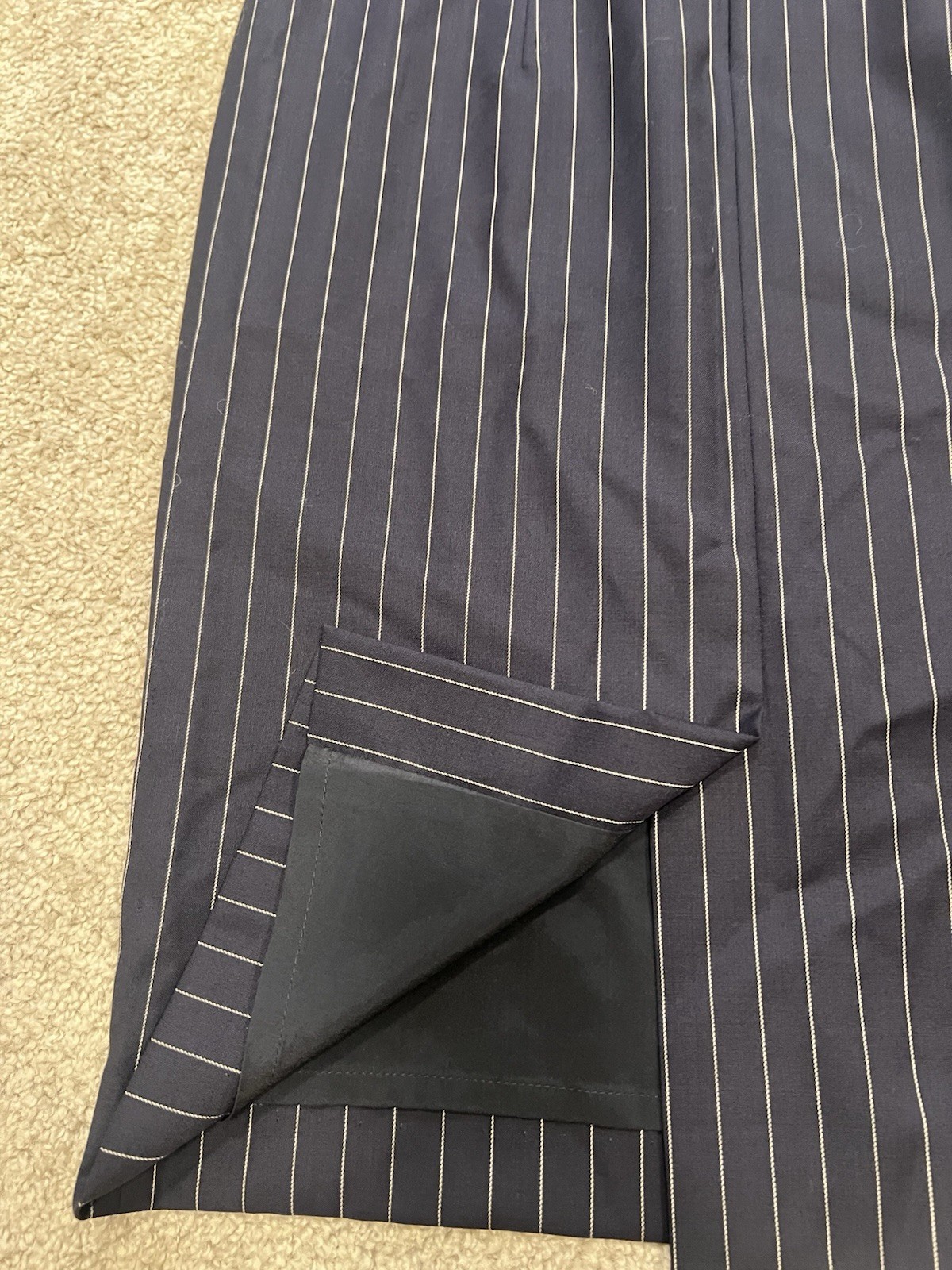 Dometa Dometa Traceable Stretch Wool Pinstripe Dr… - image 4