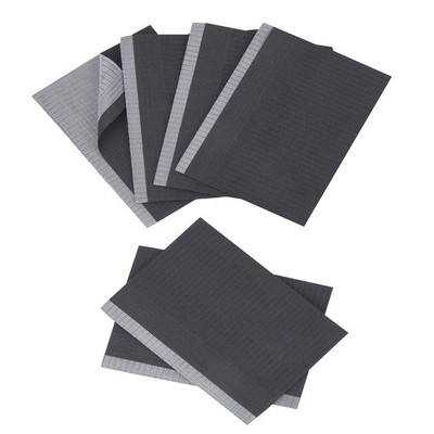 1800 13'' x 18'' Patient Bibs Towels for Dental Medical Tattoo Single use Black