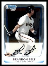 Brandon Belt 2011 Bowman #BCP93 Giants MLB READ FREE SHIPPING AutographDen