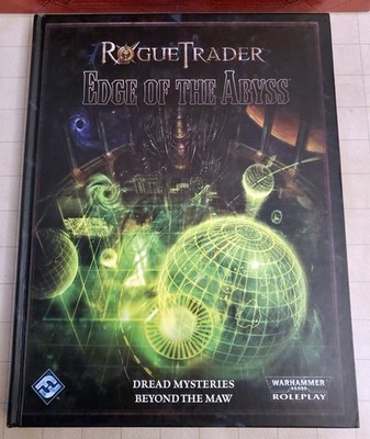 Warhammer 40k Rogue Trader: Edge of the Abyss Fantasy Flight RPG Hardcover