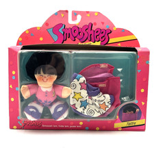 Vintage Fisher Price Smooshees Cuddlers 7205 Patty Dines Out 1987 Brand New