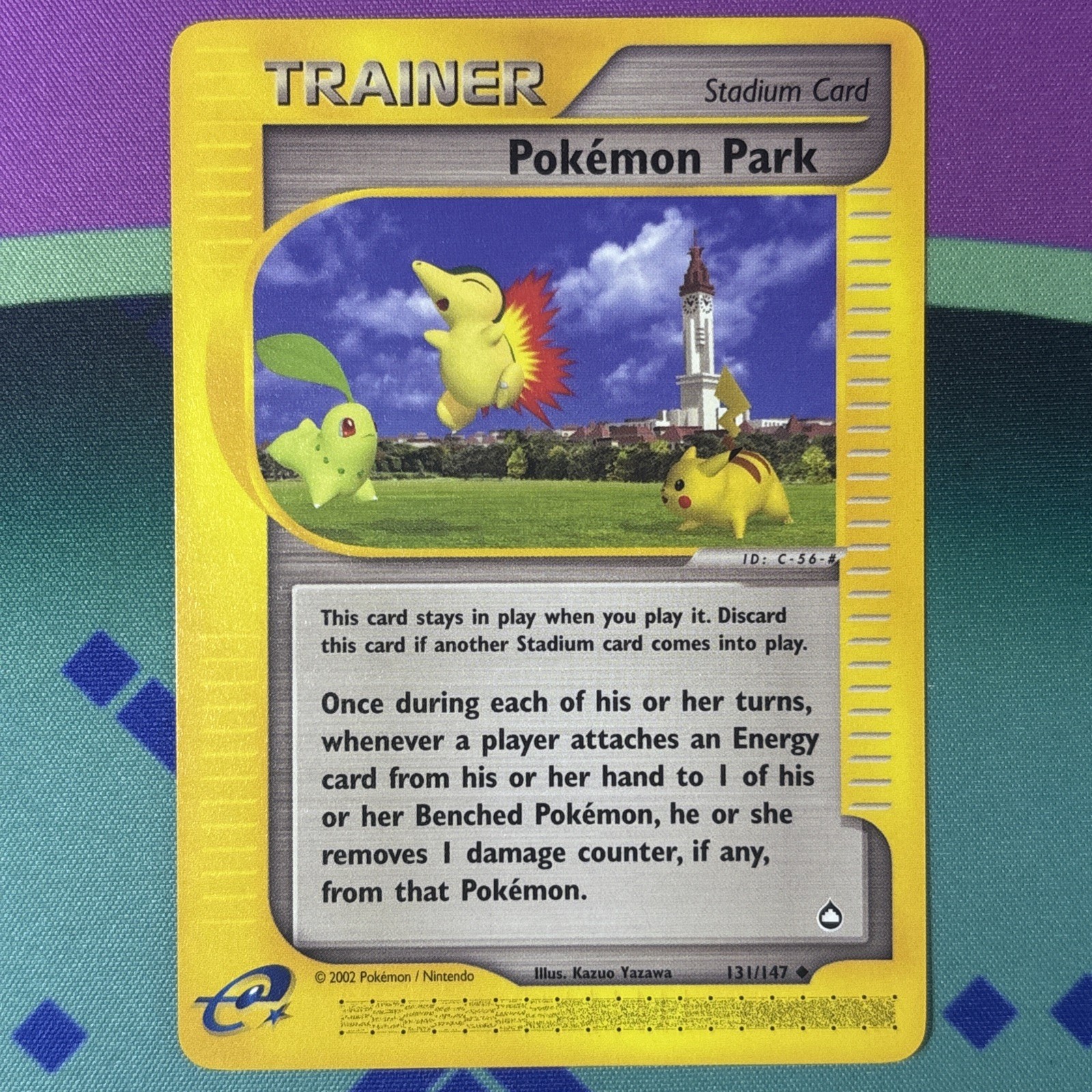 Pokemon Park 131/147 Pokemon TCG eReader / eCard Aquapolis MINT-NEAR MINT! M-NM!