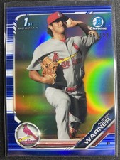 Warner, Austin - 2019 Bowman Chrome Prospect - Blue - 66/150