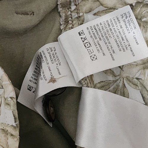 Short chino homme Tommy Bahama Boracay plat devant 7" taille 40 kaki neuf avec étiquette 99€ neuf - Photo 9/12