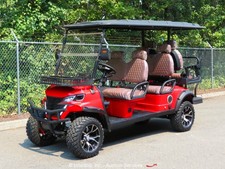 SDLOOL SL-GC42S 6-Seat Electric Golf Cart UTV Utility Vehicle BLACK bidadoo -New