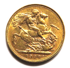 Australia.  1900 Perth - Sovereign.. Part Lustre..  gVF/aEF