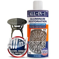 All-In-1 Aluminum Cleaner  Restoration Solution   Made 16 Fl Oz Pack of 1 