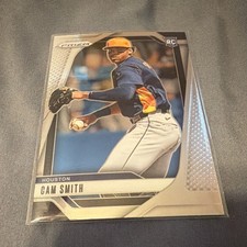2025 Panini Prizm Cam Smith Rookie Houston Astros Baseball Card #263