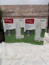 Lot Of 2 Playtex Baby Nurser Drop-ins Liners 8-10oz 150ct Disposable Liners Seal