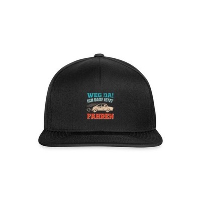 Weg Da | Führerschein Bestanden Snapback Cap