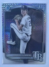 2025 Bowman Draft - Chrome Cooper Flemming #BDC-166 Mojo Refractor (RC)