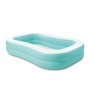 INTEX Family Pool aufblasbar 229x152x48cm Planschbecken Garten Kinder Sommer