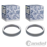 2X Vemo ABS-SENSORRINGE Hinten Beidseitig Passend FüR Hyundai Tucson KIA