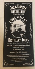 Jack Daniels Distillery Brochure Lynchburg Tennessee BR18