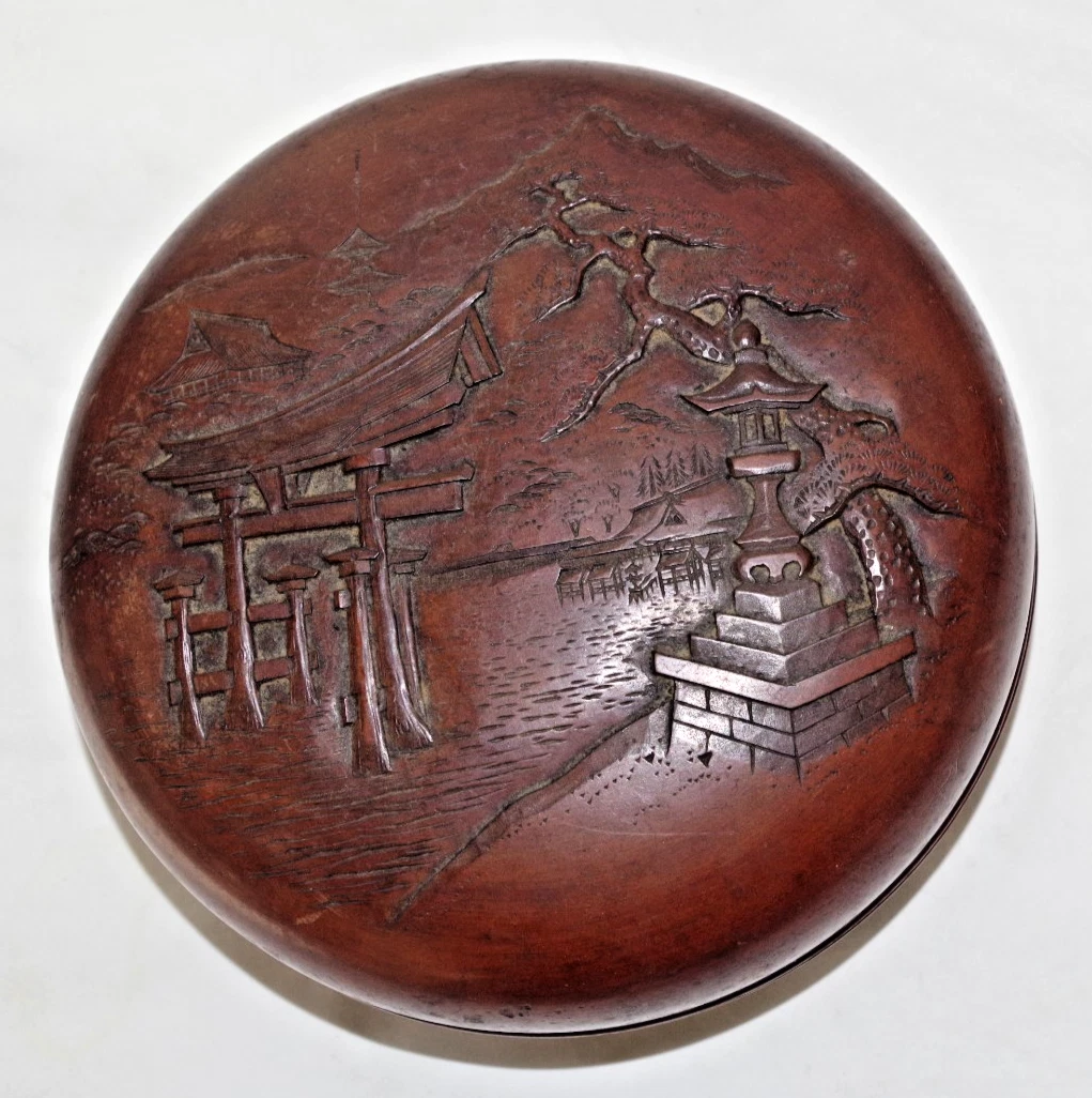 雕刻木盒在中式古董盒子| eBay